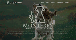 Desktop Screenshot of montereyanimalclinic.com
