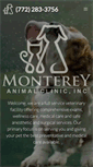 Mobile Screenshot of montereyanimalclinic.com